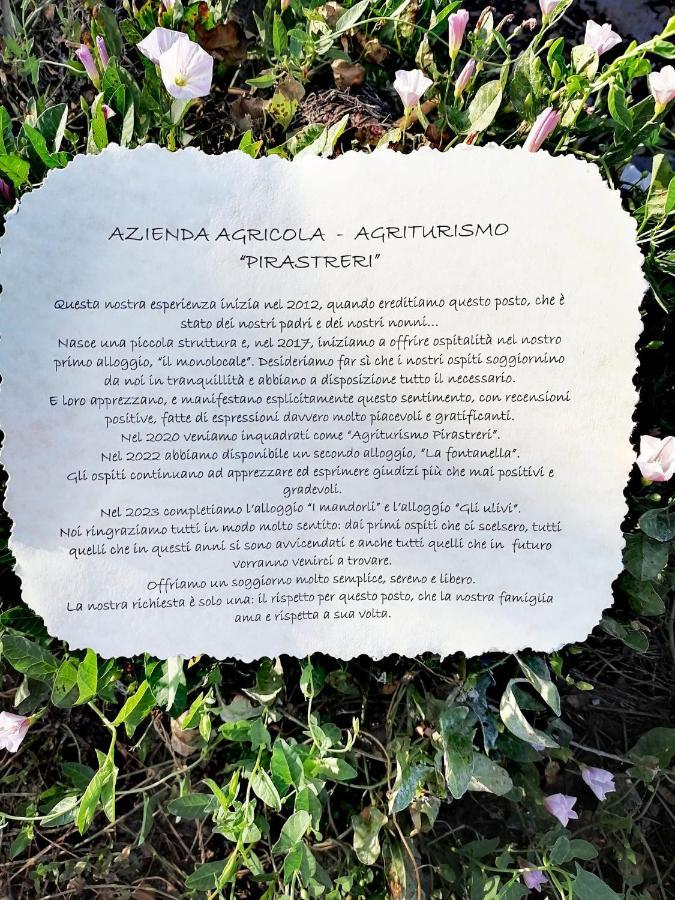 Agriturismo PIRASTRERI Siniscola Exterior foto
